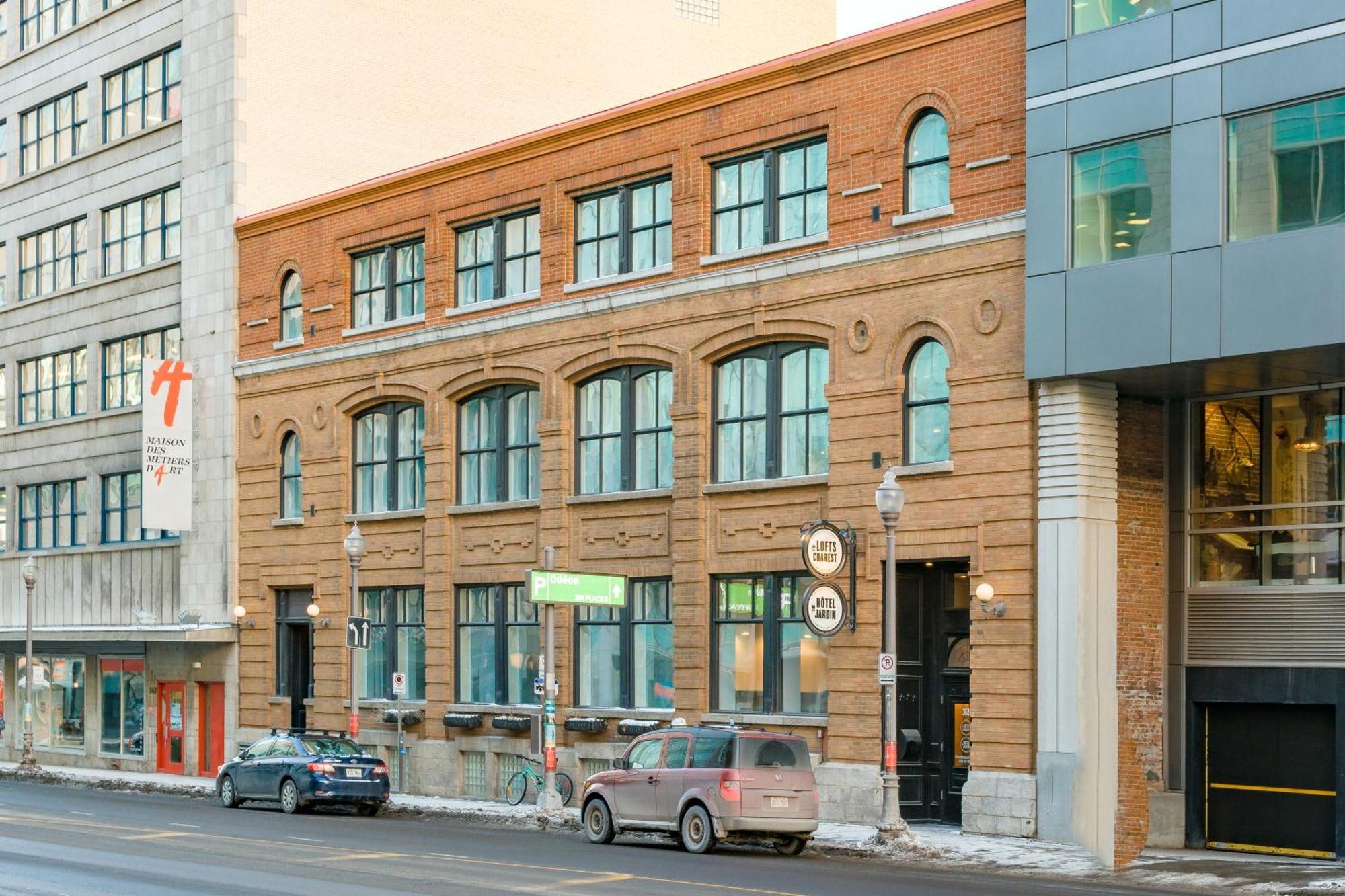 Hotel Du Jardin - Par Les Lofts Vieux-Quebec Exterior foto